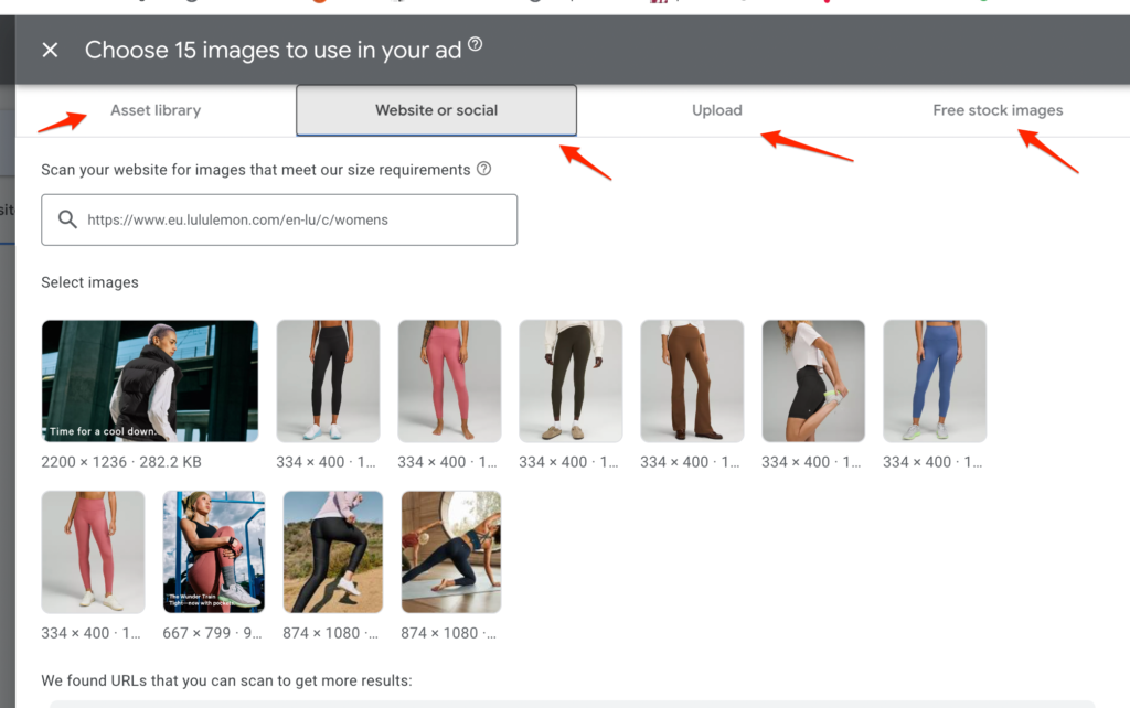 adding images to display ads