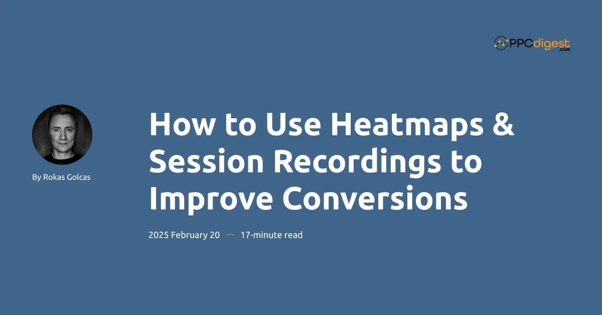 heatmaps and sessions recordings