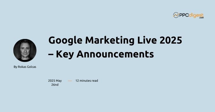 Google Marketing Live 2025